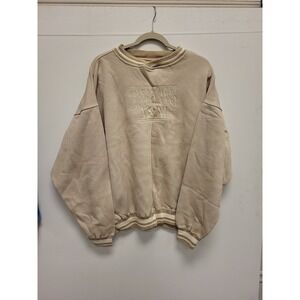 Brazos Sportswear Texas‎ A&M Aggies Pullover Sweatshirt XL Beige College Top